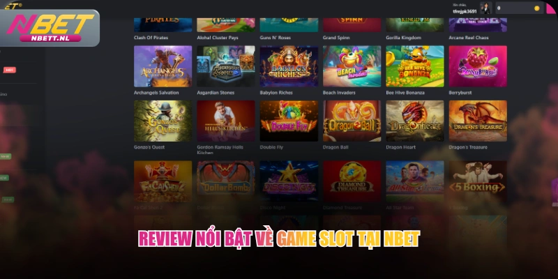 Review nổi bật về game slot tại NBET